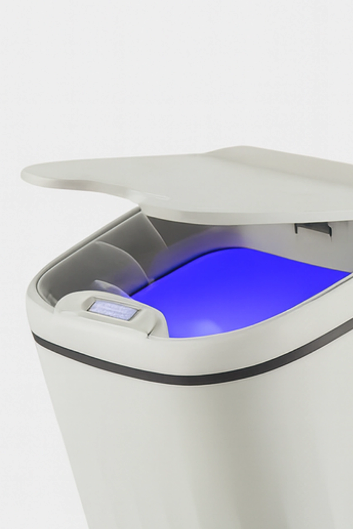 Büyük Sensörlü Çöp Kovası - Akıllı Teknolojik Sterilize Antibakteri Pil Hediyeli Set