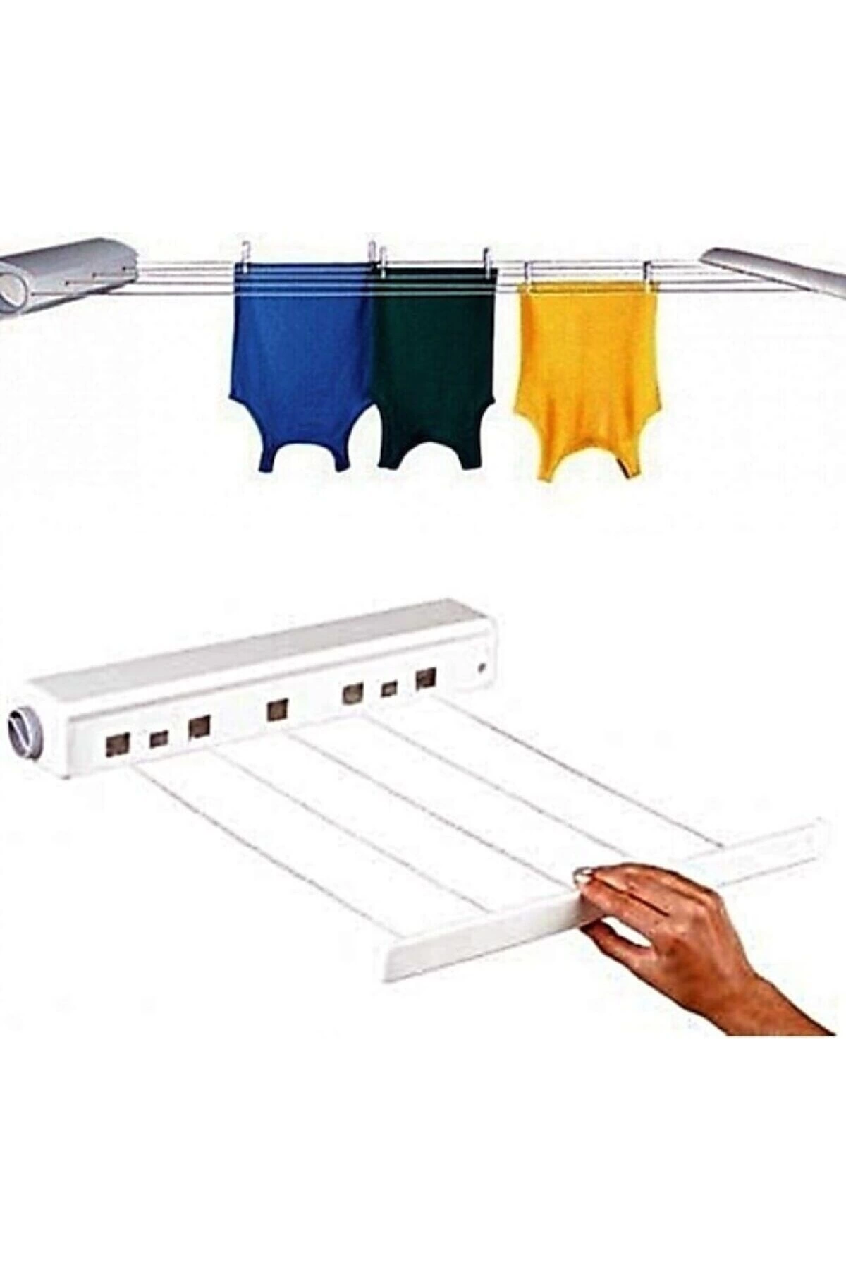 Çamaşır Askılığı Kolay Kurulum 5 Ipli Çek As
