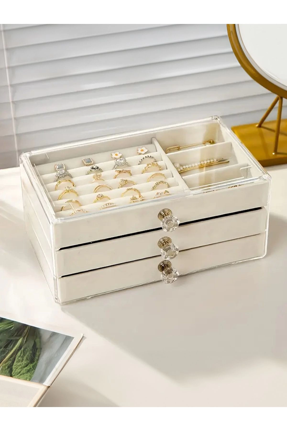 ÇEKMECELİ TAKI ORGANİZERİ