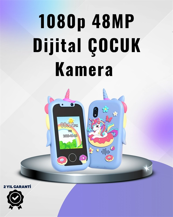 Çocuklar İçin Eğitici ve Eğlenceli Dijital Kamera