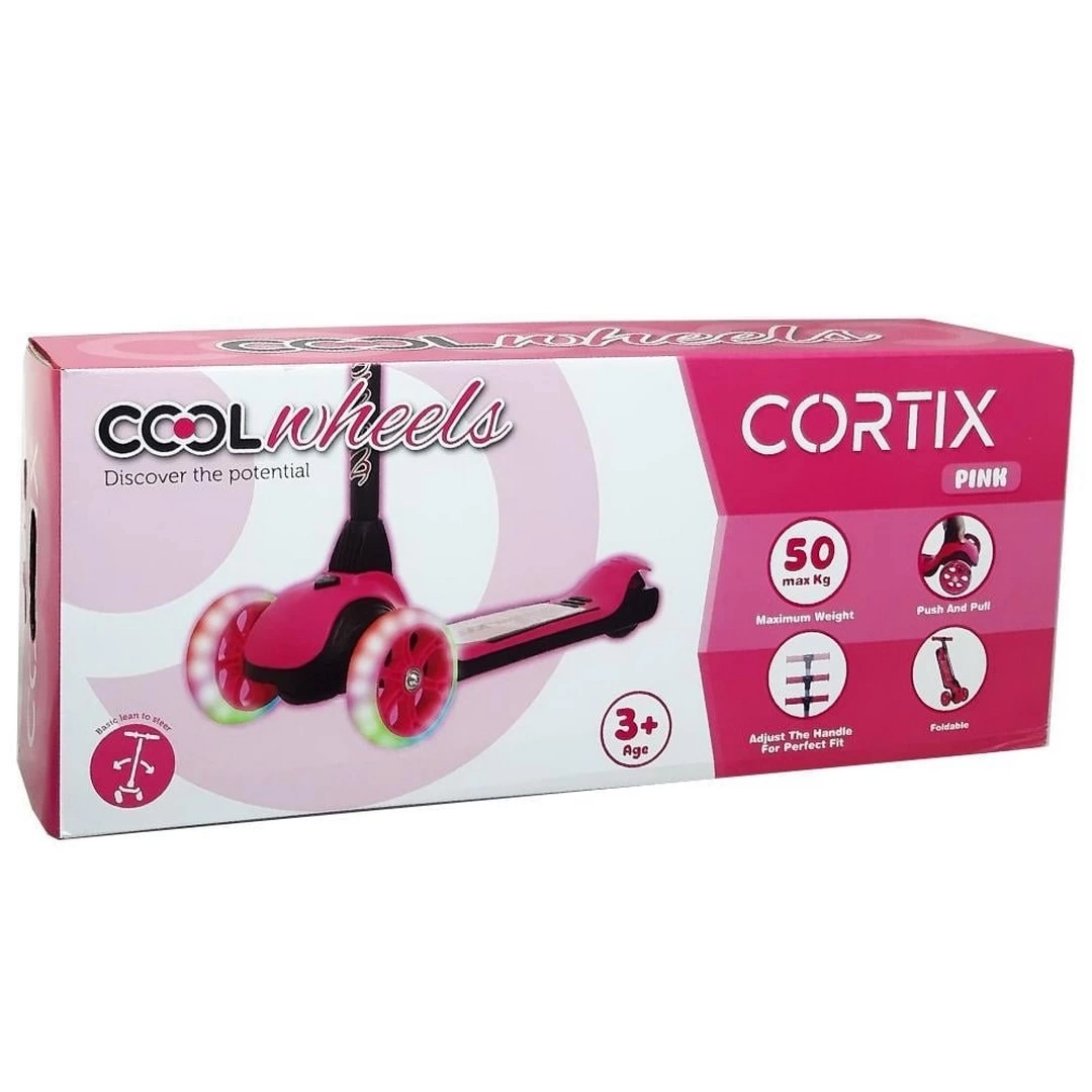 Cool Wheels Cortix Scooter Pembe