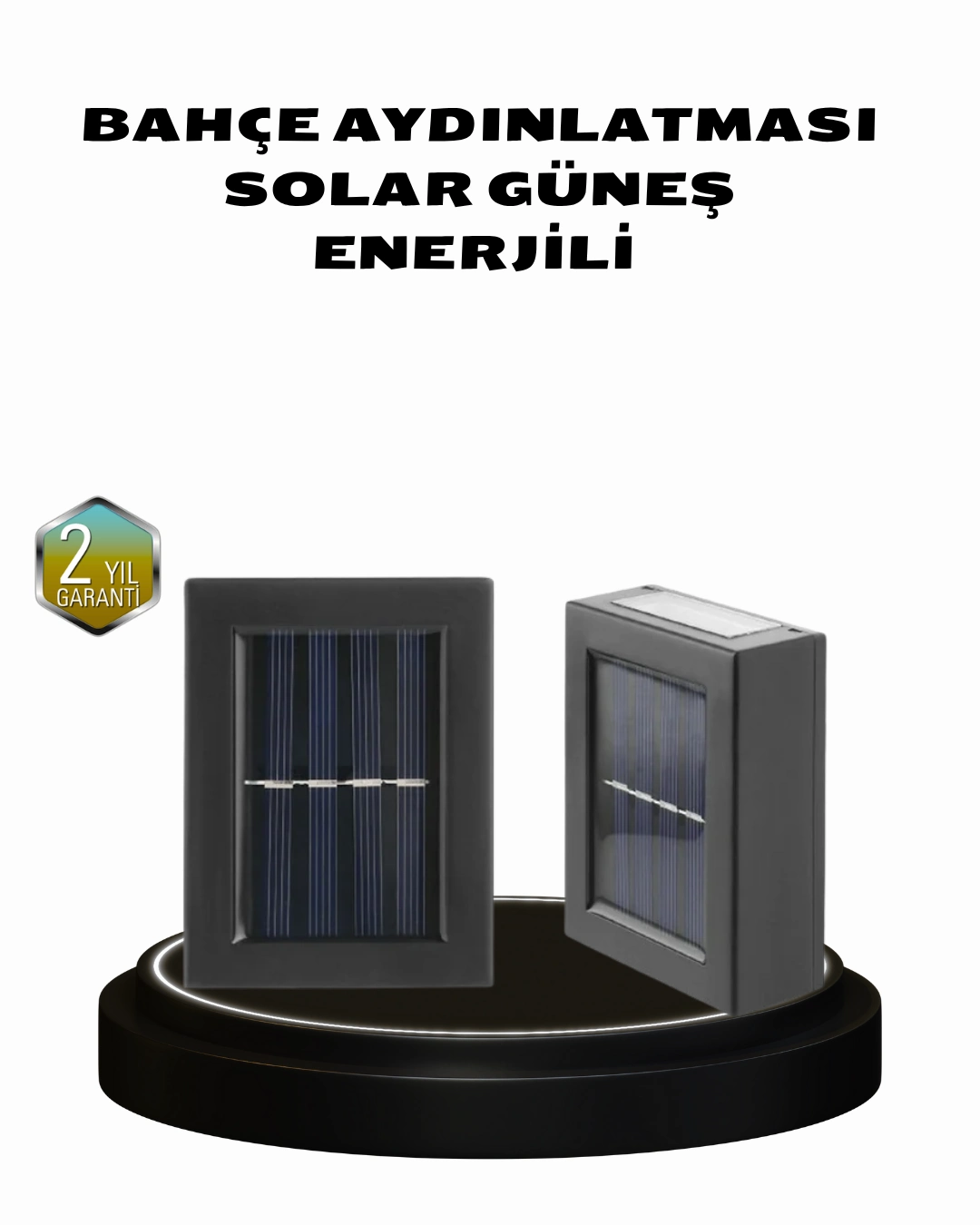 Dayanıklı Solar Aplik Hava Koşullarına Dayanıklı Dış Mekan Işığı
