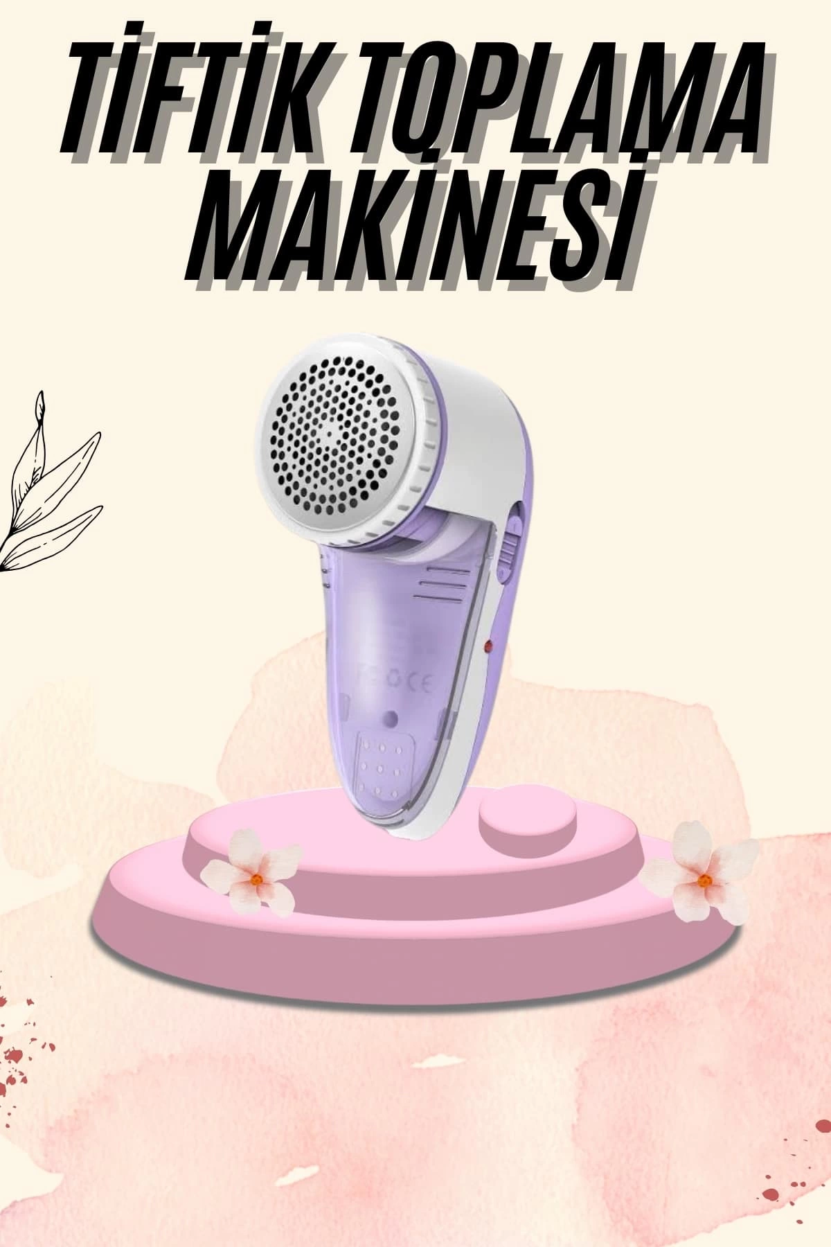 Giysi Tiftik Ve Kazak Tüy Toplama Makinesi Pratik Temizleme Şarjlı