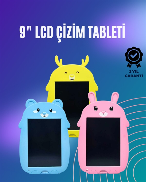 Hafif ve Kompakt Tasarımlı Kağıtsız LCD Yazı Tahtası