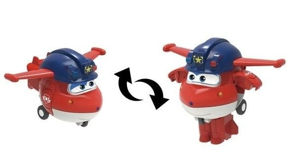 gizmurstore Harika Kanatlar Dönüşen Tekli Figür Polis Jett