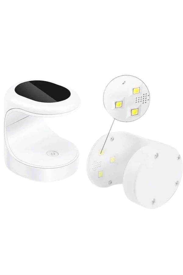 Kalıcı Oje Kurutucu Mini UV Işınlı Taşınabilir Hızlı ve Pratik Oje Kurutucu