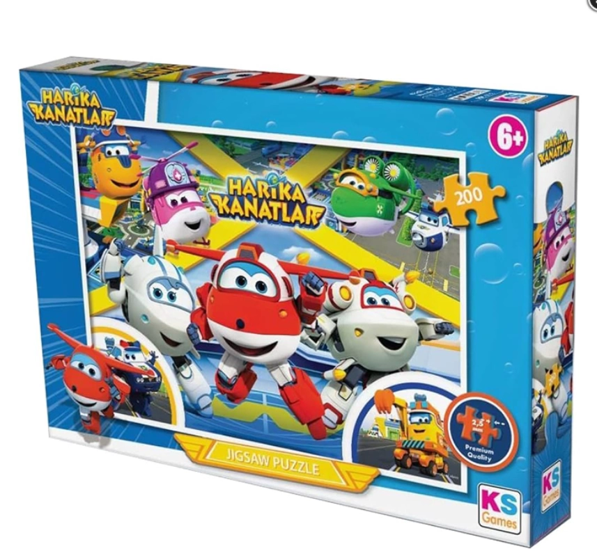 KS Puzzle 200 Parça Harika Kanatlar