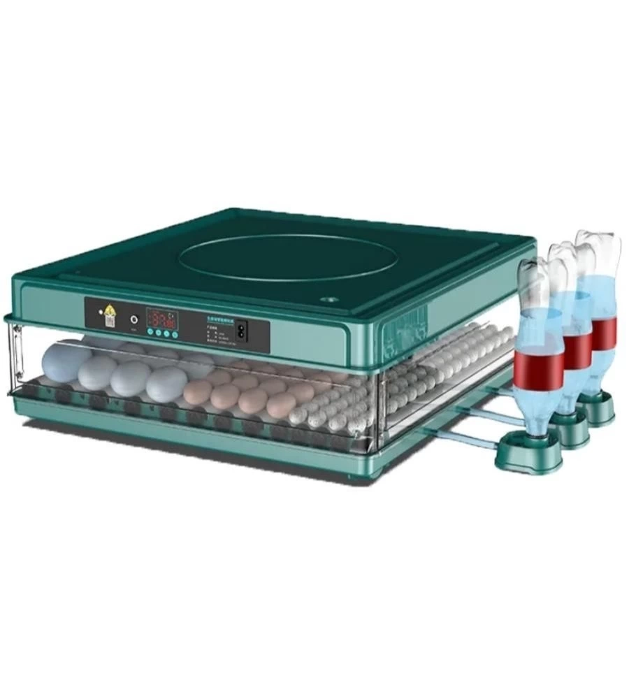 130 Yumurtalık Tam Otomatik Kuluçka Makinesi Yedek Parçalı Motorlu Akü Kablolu Silindir Viyollü Profesyonel