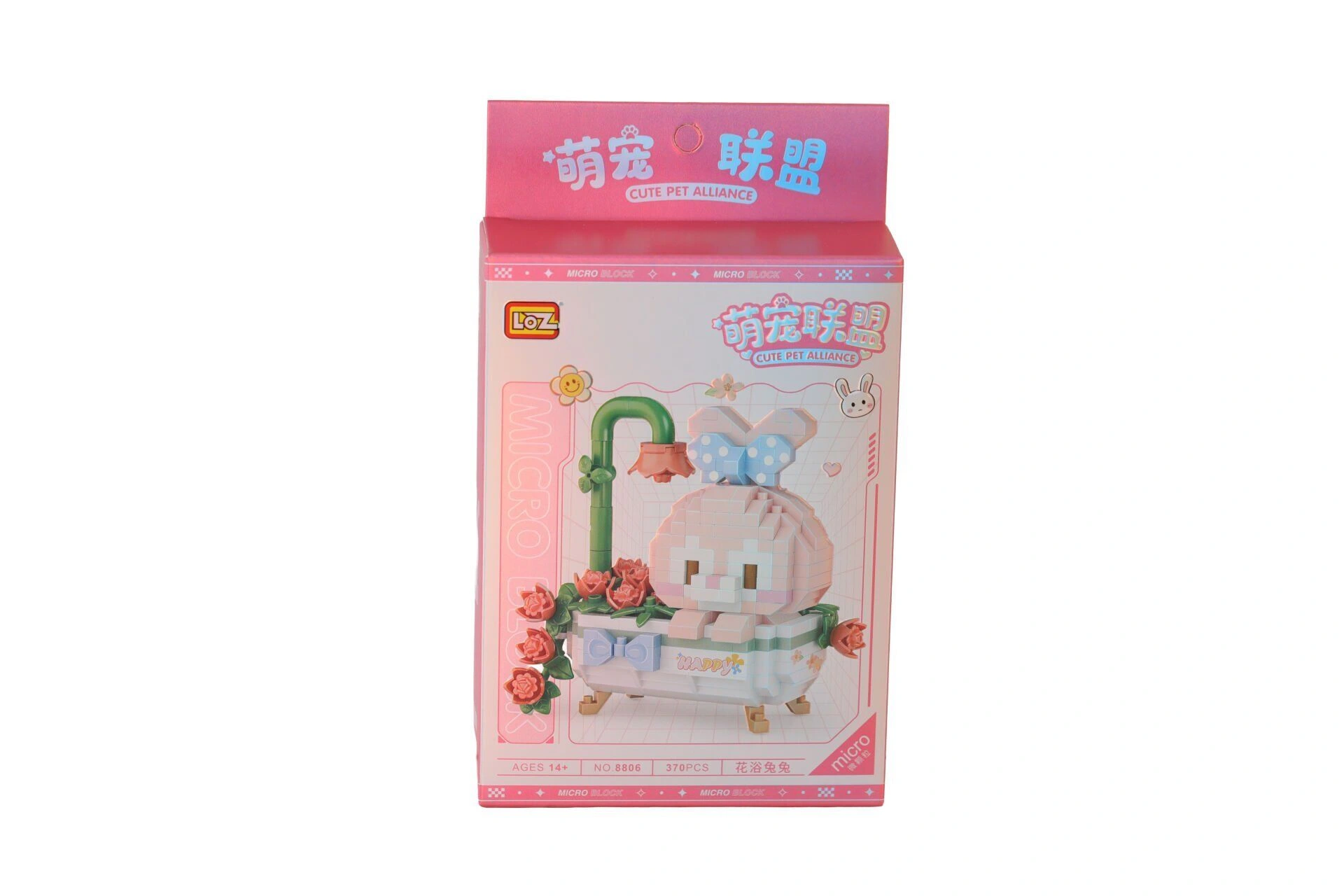 LZ8806 LOZ MUTLU TAVŞAN BLOCK OYUNCA+D98K 370 PARÇA