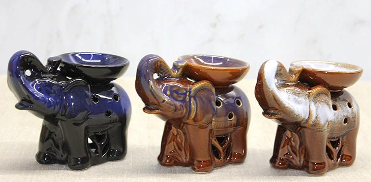 Mini Seramik Filli Buhurdanlık