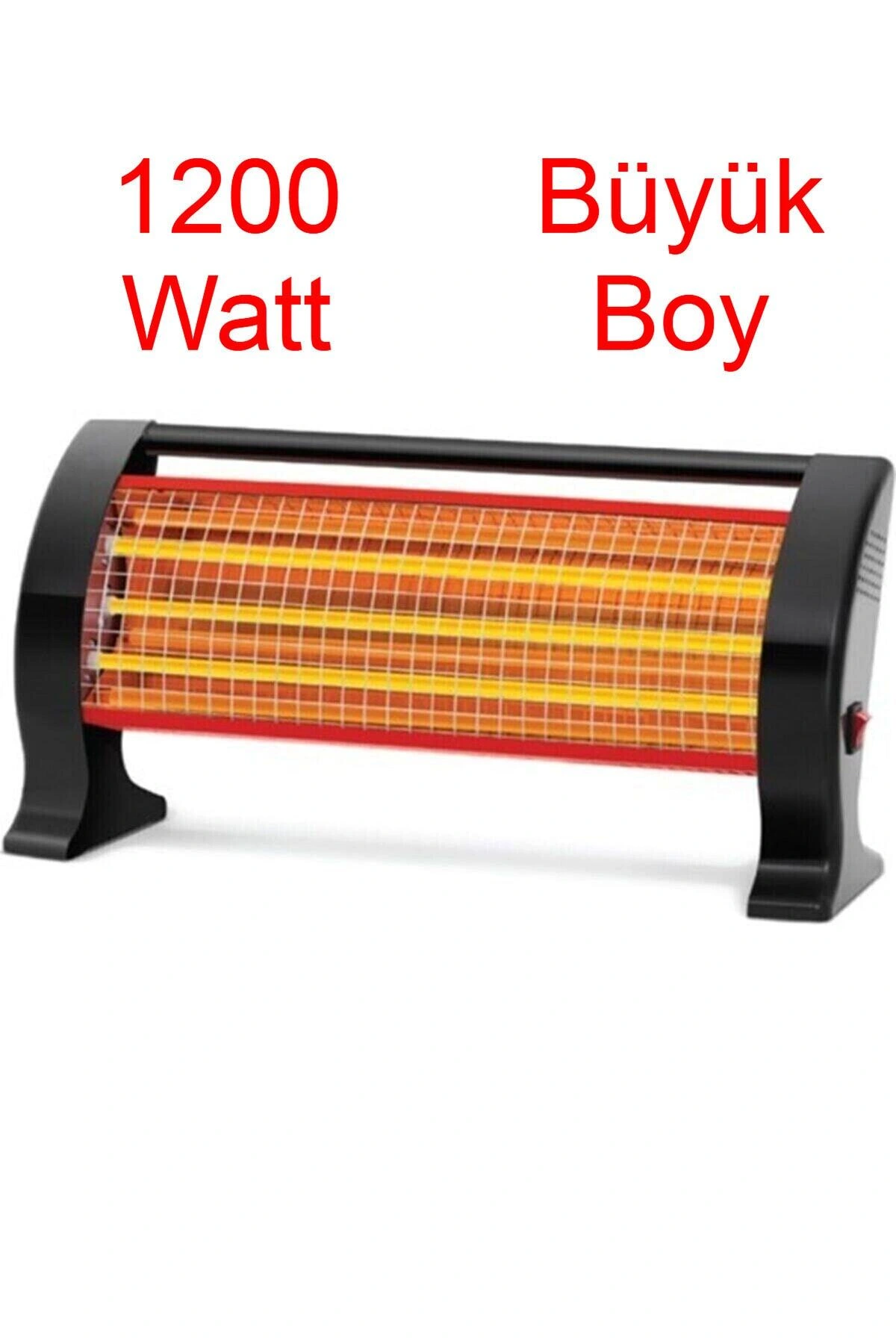 Devrilme Emniyetli Elektirikli Soba Isıtıcı Pr 2400