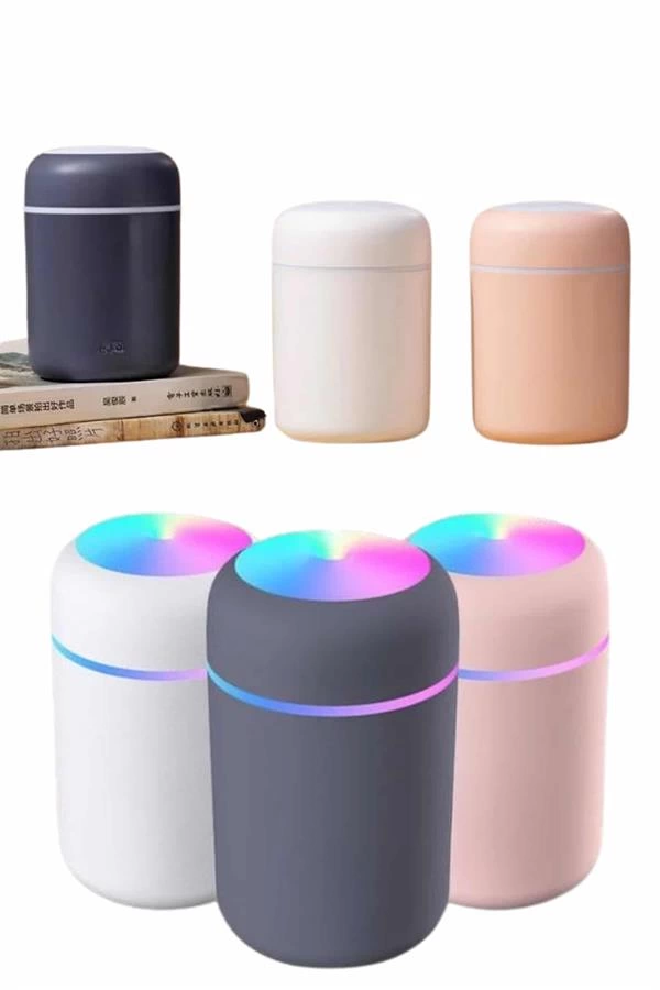 Rgb Işıklı Ulrasonik Ledli Hava Nemlendirici Buhar Makinesi Buhardanlık