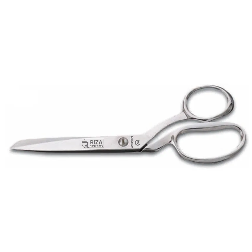 Eco Lounge Rıza M-A3157-7 Tekstil / Yatık Regula Makası No: 7 inç / 17,78 cm - Nikel Kaplama