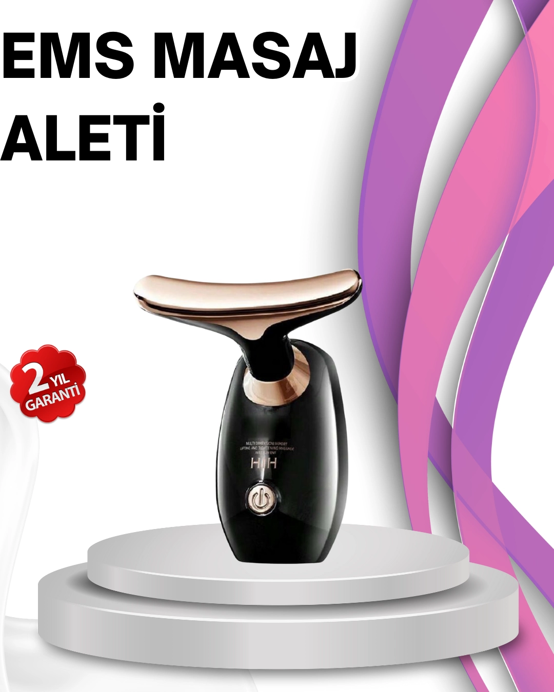 Serum Emilimini Artıran Yüz Masaj Cihazı