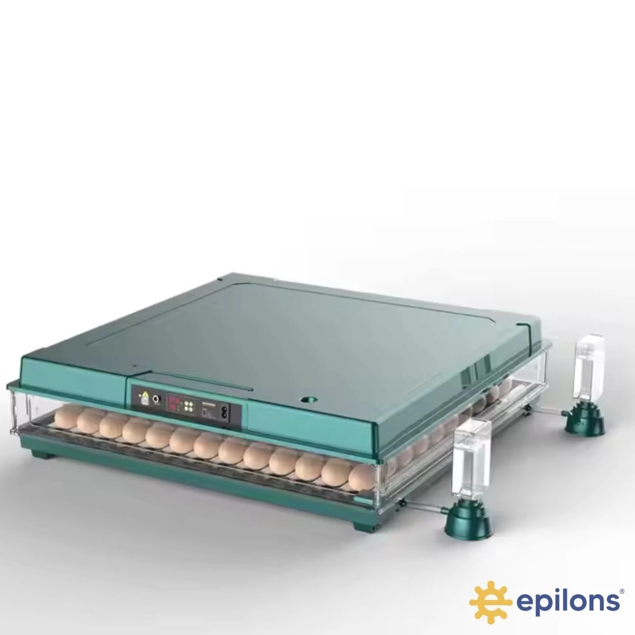 Slim Yeni Model 130’lu Gün Sayaçlı Otomatik Kuluçka Makinesi – Tavuk Kaz Ördek Kuş Yumurtası Uyumlu