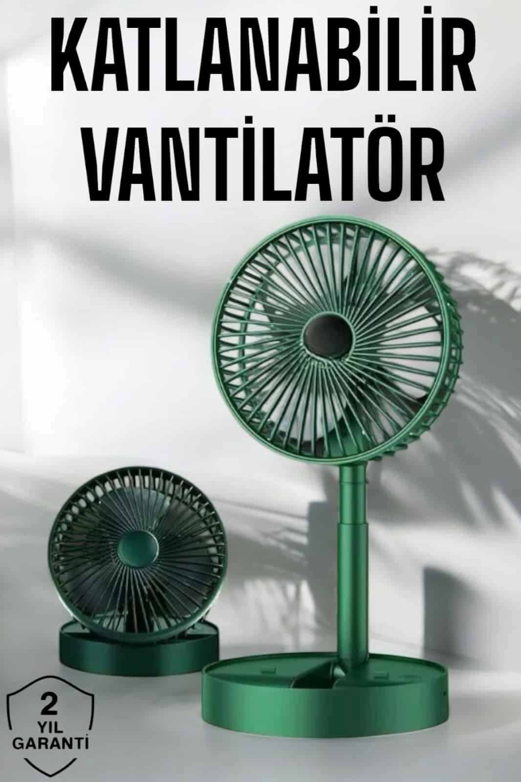 Soğutucu Vantilatör Telefon Standlı Mini Fan