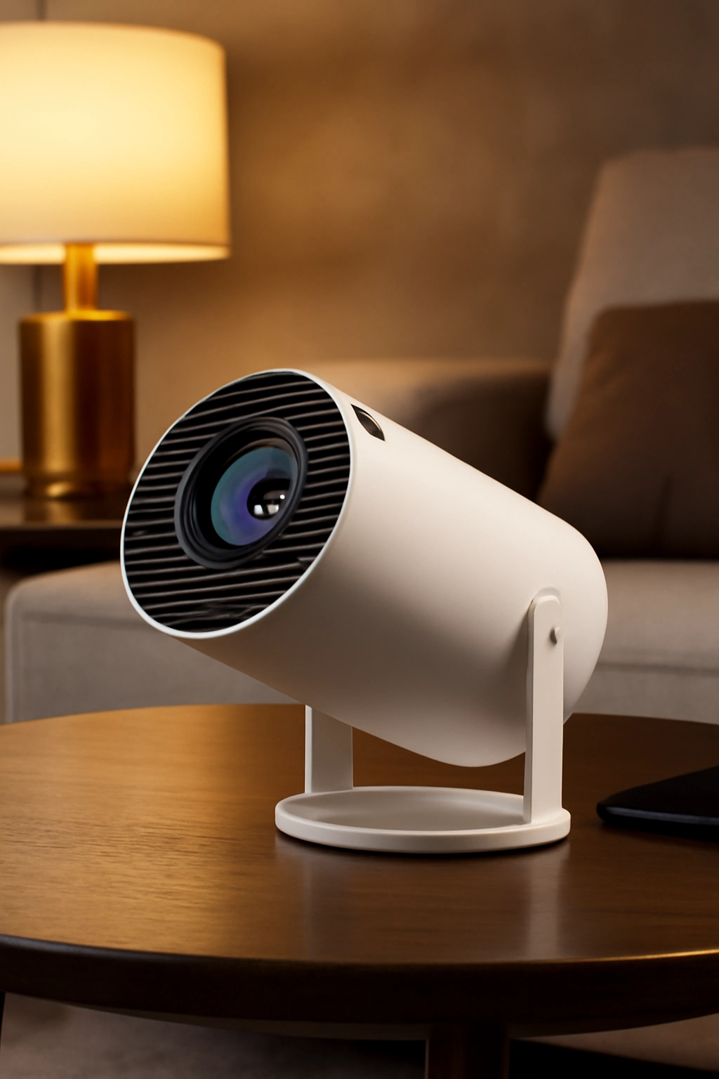 Taşınabilir Sinema Projektörü Pro Telefon Destekli Android 11 Akıllı Projeksiyon