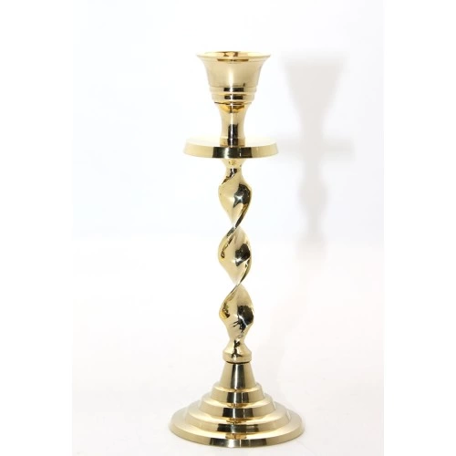 Tekli Pirinç Şamdan Model 2