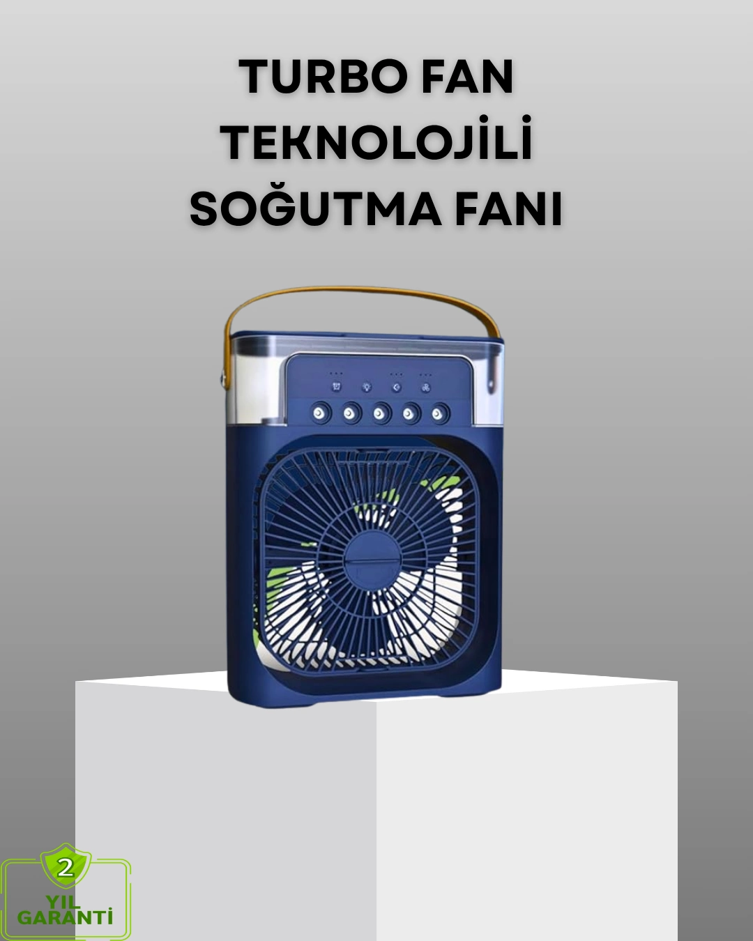 Turbo Teknolojili Ayarlanabilir Sessiz Masa ve Ofis Fanı