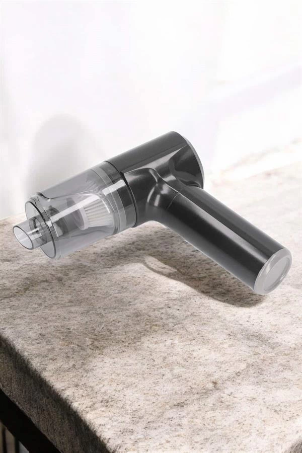 Üflemeli Güçlü Vakumlu Ev Ofis Araç Süpürgesi El Süpürgesi Şarjlı