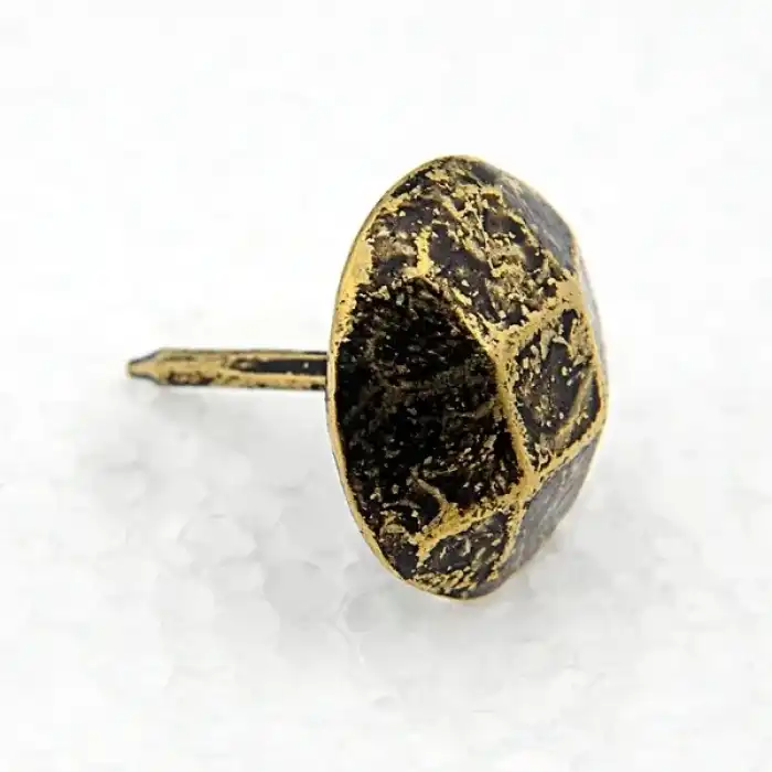 - Eskitme Antik Beşgen Kabara / Raptiye 16 Mm 30