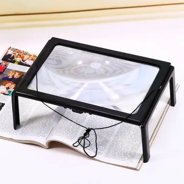 -Led ışıklı Kitap  okuma büyüteç
