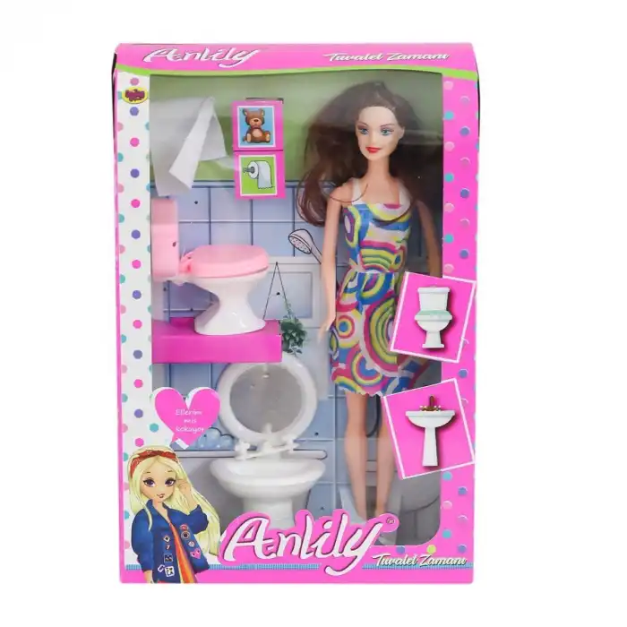 02443 Anlily Klozetli Lavabolu Bebek