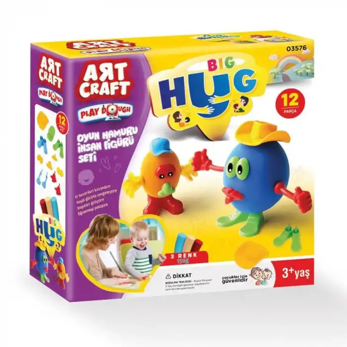 03576 İNSAN FİGÜRÜ SETİ OYUN HAMURU 150 GR -FEN