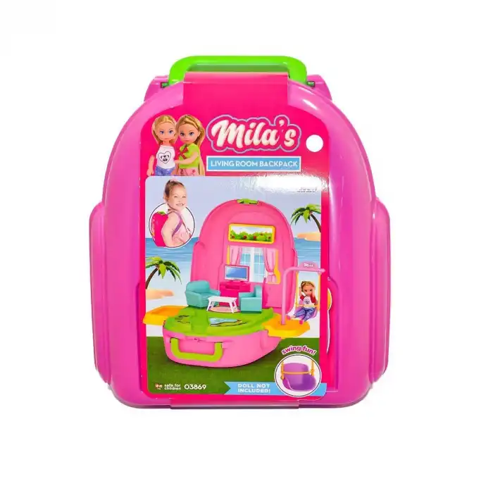 03869 Milanın Oturma Odası Set Sırt Çantası