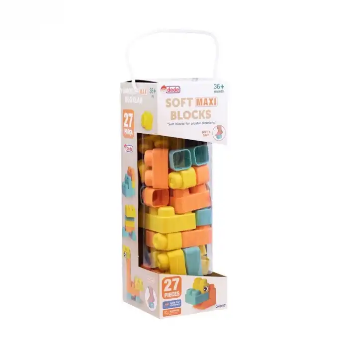 04047 Soft Maxi Bloklar 27 Parça -Dede