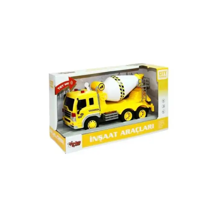 1:16 SÜRTMELİ SESLİ IŞIKLI KAMYON MİKSE