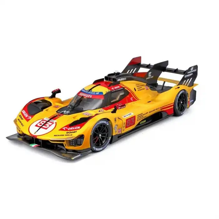 1/24 Ferrari 499P Model Araba Sarı