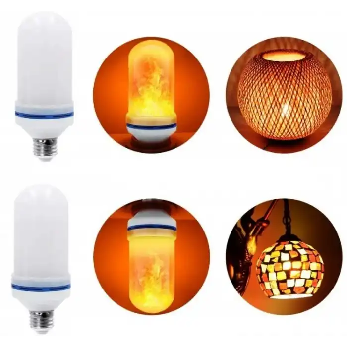 1 Adet CATA CT 4059 Led Alev Ampul 5W Amber E27 Duy