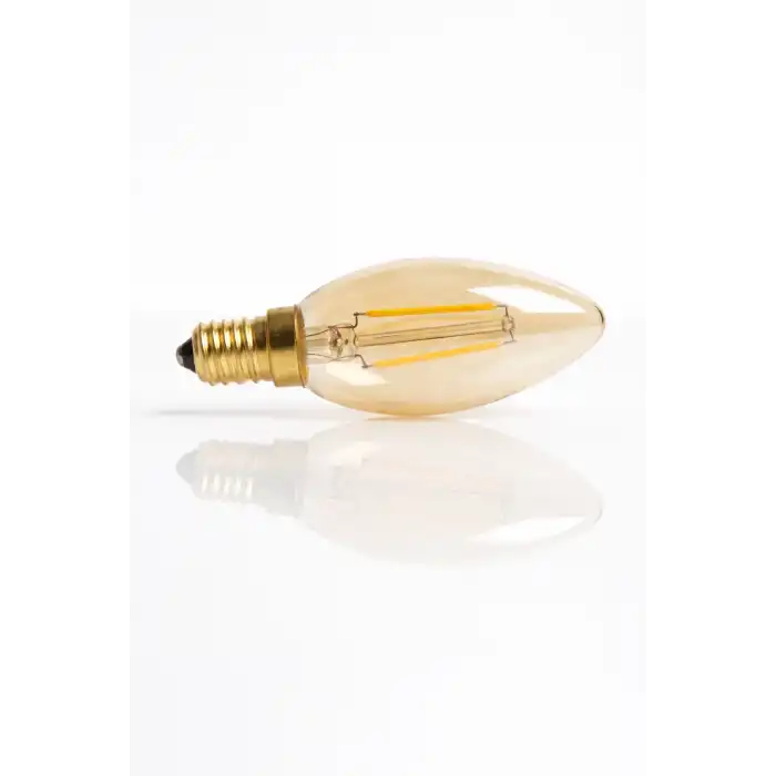 1 Adet CATA CT 4280 Led Rustik Ampul 4W Amber Işık  E14 Duy