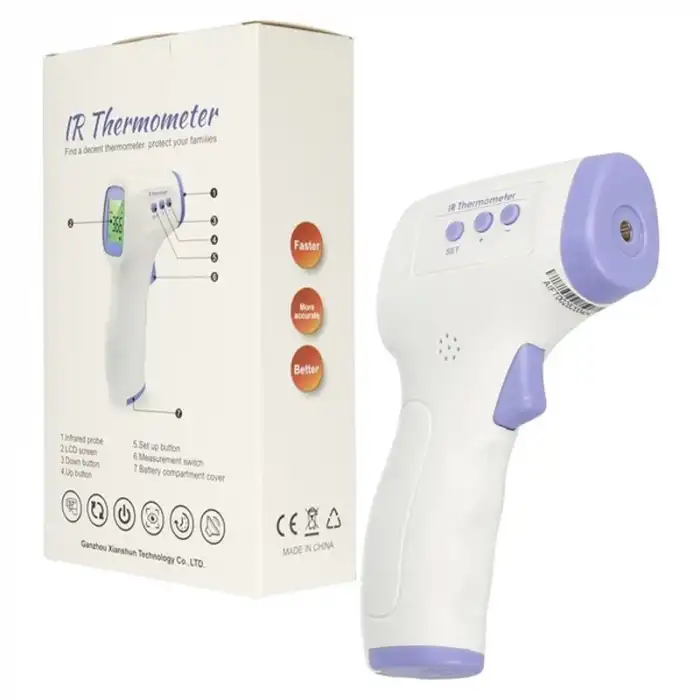 1 Cm-5 Cm Mesafe 32*c-42.2*c Arası Temassız Ateş Ölçer