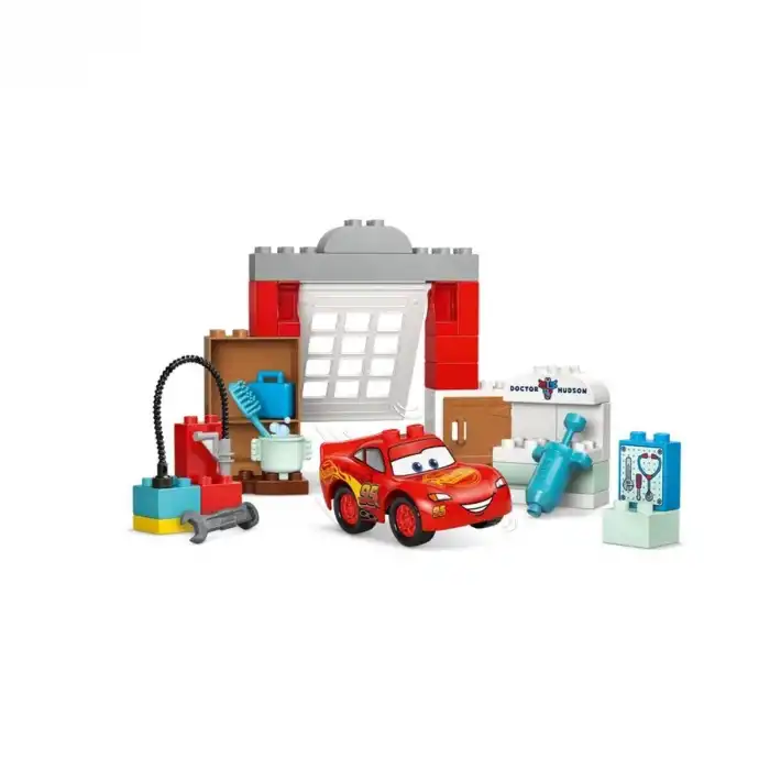 10456 Lego Duplo McQueenin Docun Garajını Ziyareti 35 parça +2 yaş