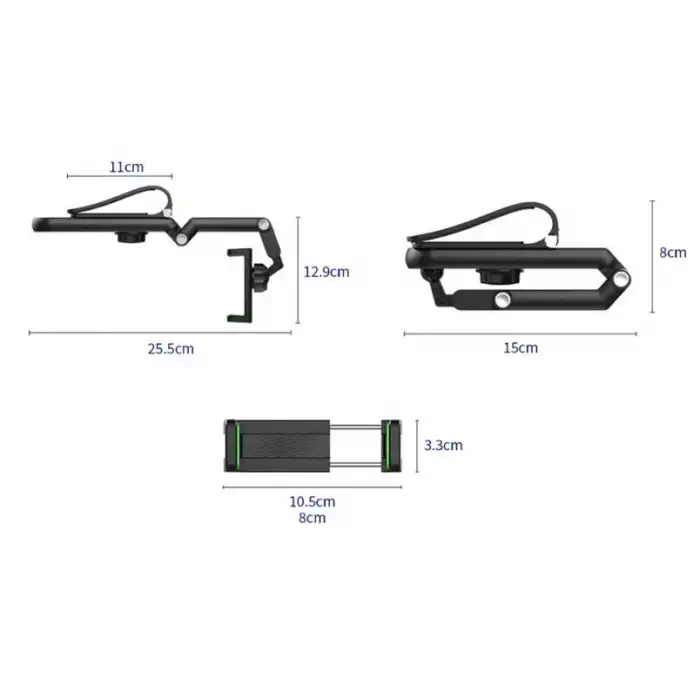 1080° Dönebilen Çok Fonksiyonlu Telefon Tutucu
