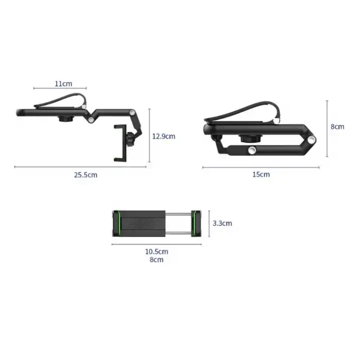 1080° Dönebilen Çok Fonksiyonlu Telefon Tutucu