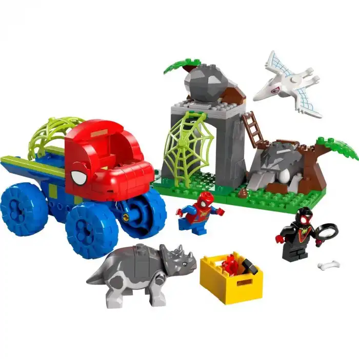 11199 Lego Marvel Spidey-Spidey Ekibi Dinozor Kamyonlu Kurtarma 136 parça +4 yaş
