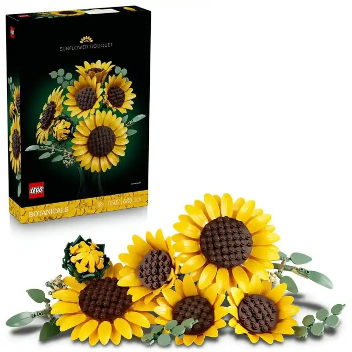 11502  Botanicals Ayçiçeği Buketi 686 parça +18 yaş