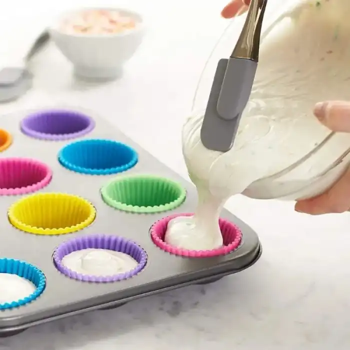 12li Silikon Muffin Kalıbı