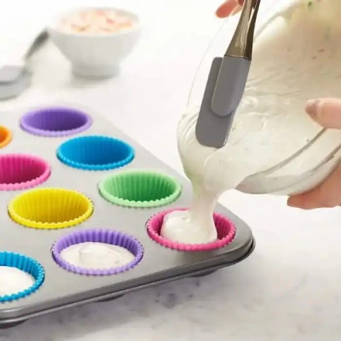 12li Silikon Muffin Kalıbı
