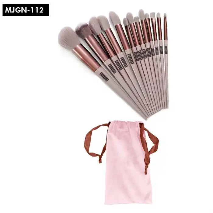 13lü Fix Fırça Seti Pembe