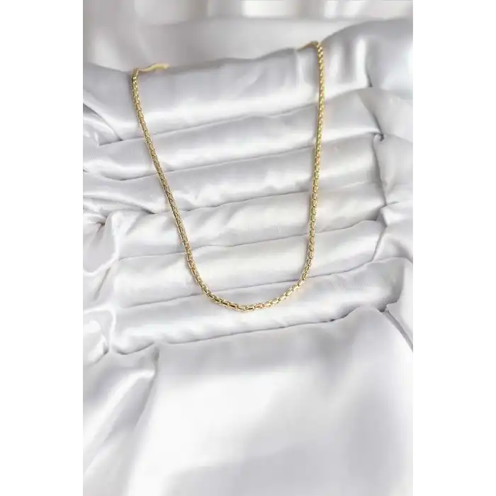 14K Gold Renk Kaplama Zincir Model CM Kadın Kolye