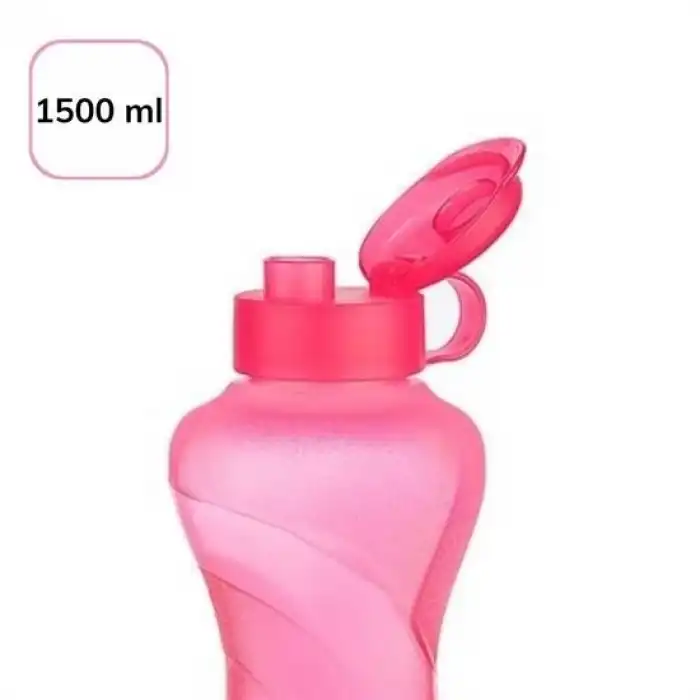 1500ml Kapasiteli Sporcu Tipi Suluk Pratik El Matarası