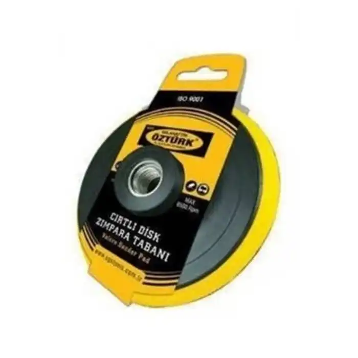 180mm Cırtlı Disk Zımpara Tabanı Bx40