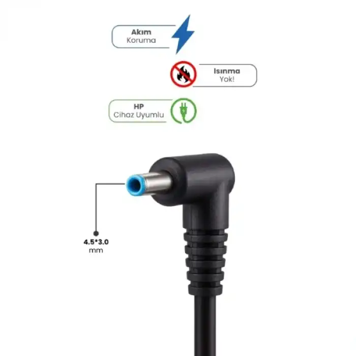 19.5v 4.62a 4.5 * 3.0mm 90w Hp İçin Laptop Adaptör
