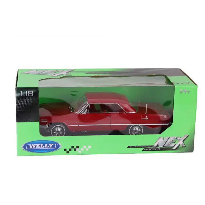 19865 WELLY 1 18 1963 CHEVROLET IMPALA HA
