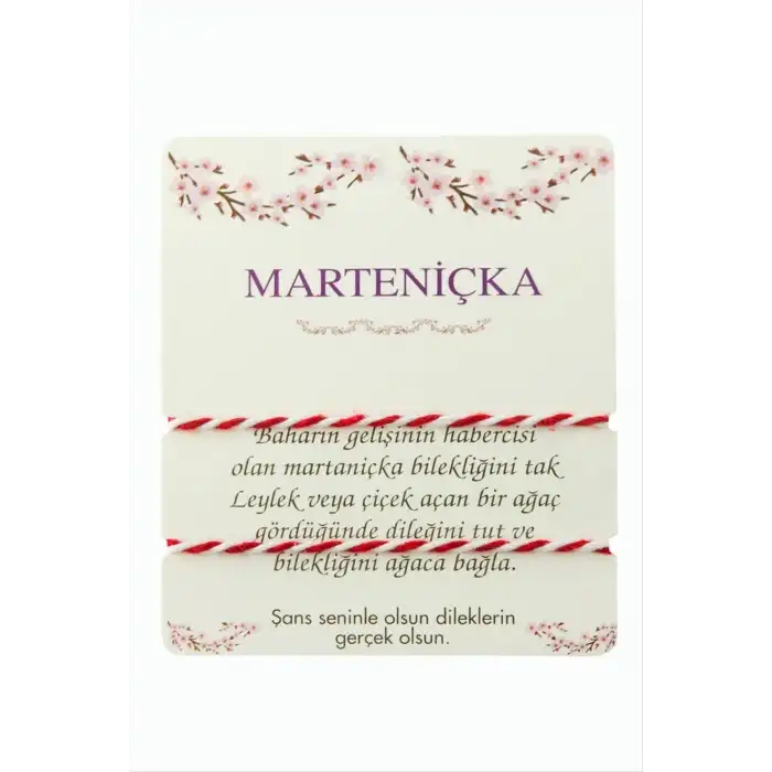 2 Adet Marteniçka İp Bileklik ( Toptan marteniçka bileklik)