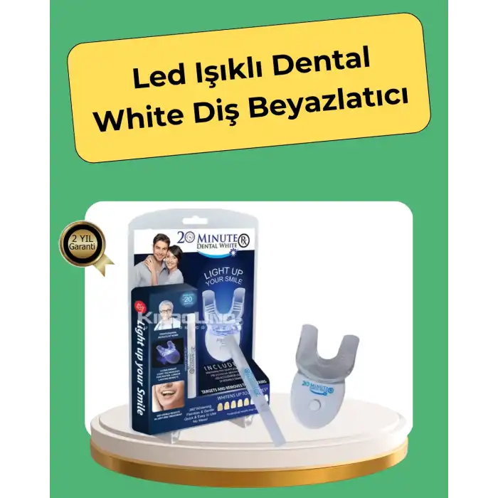 20 Dakikada Hızlı Etkili Diş Beyazlatıcı Cihaz